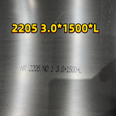Cięcie laserowe S31803 S32205 Duplex Grubość blachy ze stali nierdzewnej 0,5 - 40,0 mm Odporność na korozję