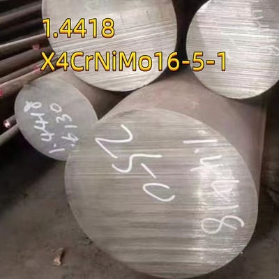 En DIN1.4418 X4CrNiMo16-5-1 Okrągła pręta ze stali nierdzewnej ugotowana i hartowana QT900 90MM
