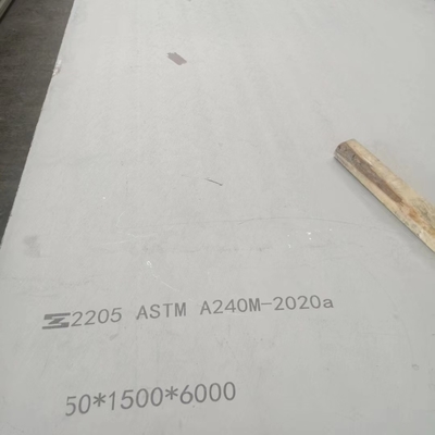 ASTM A240 S32205 S31803 2205 Płytka ze stali nierdzewnej dupleks walcowana na gorąco 20*2000*6000mm