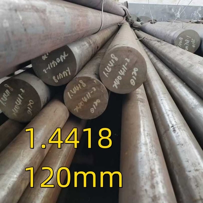 DIN 1.4418 X4CrNiMo16-5-1 S165M Gorąco walcowana kolczyka ze stali nierdzewnej 120 mm
