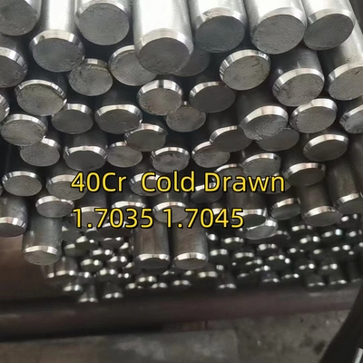 Specyfikacja SAE5140 Stalowy okrągły pręt Φ18.3x2500mm Stalowo-stopniowe 1.7035/1.7045 HRC 28-32