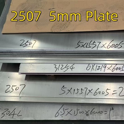 Super Duplex Steel 1.4410 S32750 2507 Płytka ze stali nierdzewnej 6MM X 1219 X 2438MM
