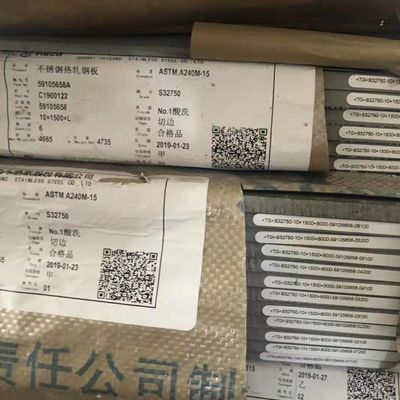 Blacha ze stali nierdzewnej Super Duplex walcowana na gorąco ASTM A240 2507 S32750, 8*1500*6000mm