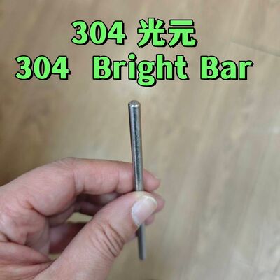 ASTM A276 A479 TP304 Okrągły pręt ze stali nierdzewnej 1.4301 Jasny pręt 5 mm