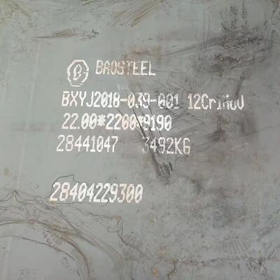 Oporność na ciepło Standardowa ASTM 12cr1mov Walcowana na gorąco 12cr1mov Płytka stopowa 3,0*1500*6000