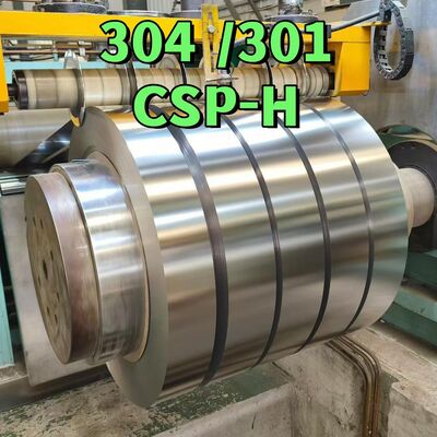 SUS 301 CSP-H Full Hard Stal Coil Strip 0.1-3.0mm Z Slit Edge