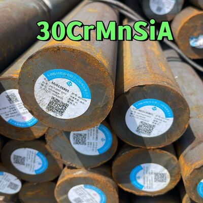 Pręt okrągły ze stali stopowej 30CrMnSiA GB/T 3077 walcowany na gorąco, kuty 20-300 mm do wałów o wysokiej wytrzymałości