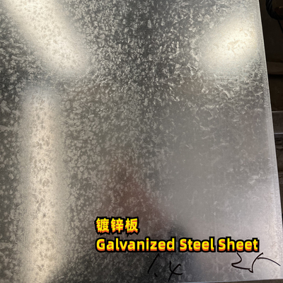 DX51D + Z275 EN 10346/10143 Regularny chromian Spangle Skin Pass Blacha stalowa ocynkowana Cewka 1,5 * 1250 MM
