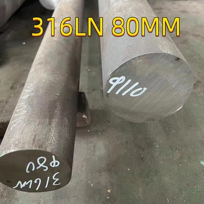 Ø120 X 3000 w 316LN ESR 1.4429 Krągła prętka ze stali nierdzewnej SS316LN Okrągła prętka Czarna powierzchnia