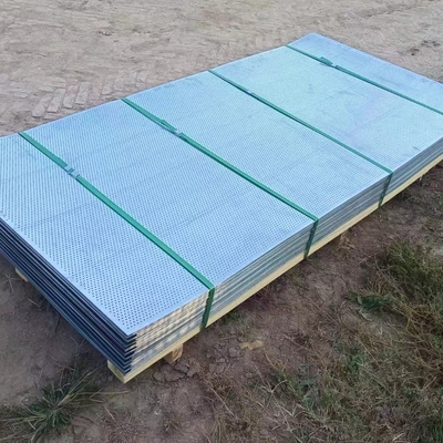 Perforatowana płytka stalowa dupleks 2205 S31803 S32205 1,5 mm grubość X otwór ø2 mm X rozpiętość 3 mm X L1220 mm X 2500 mm