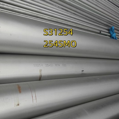 UNS S31254 (254SMO) Rurka bezszwowa OD: 38,1 mm Grubość rury: 3 mm Długość 6M