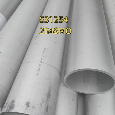 S31254 Rury bezszwodowe z stali nierdzewnej ASTM A789 F44 / Stop 254 SMO Rury bezszwodowe