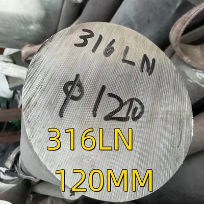 Ø120 X 3000 w 316LN ESR 1.4429 Krągła prętka ze stali nierdzewnej SS316LN Okrągła prętka Czarna powierzchnia