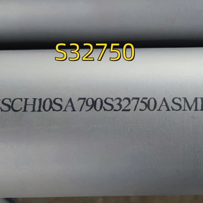 Super Duplex ze stali nierdzewnej 2507 S32750 Rurociąg bezszwodowy 80 Prężnica 1 cala DIN1.4410