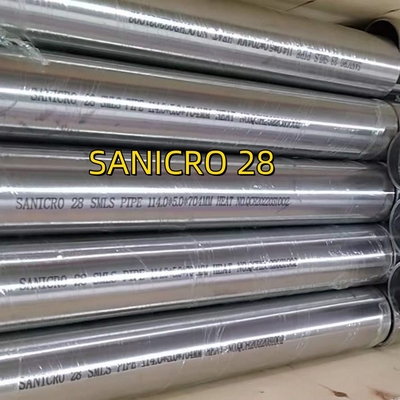 SANICRO 28 UNS N08028/W. Nr. 1.4563 SMLS PIPE Stopy ze stali nierdzewnej 114*5*6000