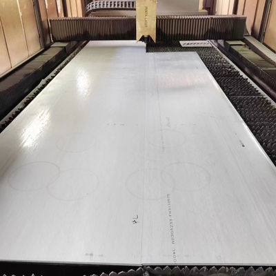 Płytka stalowa dupleks 2507 DIN1.4410 S32750 Materiał surowy z certyfikatem EN10204/3.1 2400mm x 600mm x 12mm