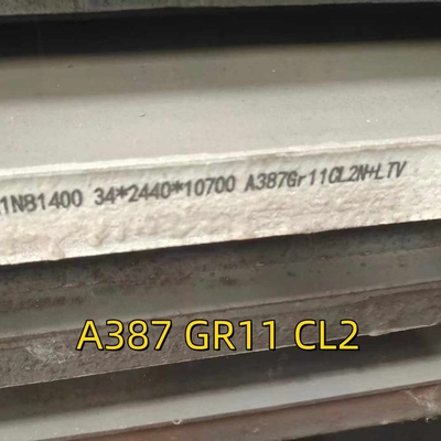 CS Płyty ze stali stopowej 2000 x 12000 6 mm ASME SA387 Gr.22 CL2 Płyty ze stali stopowej