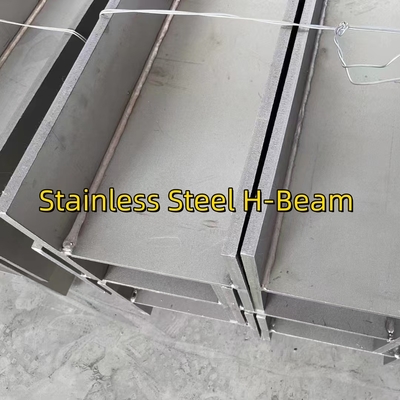 I Profil wiązki 100x100x6x8mm 304 ze stali nierdzewnej H Structure Beam Welding For Building Materials