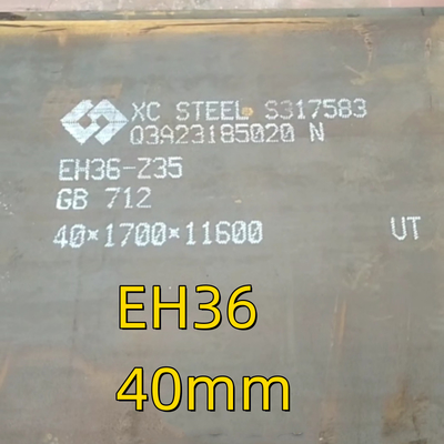 DH36 EH36 Płyty stalowe statkowe dla konstrukcji statków BV LR Płyty stalowe statków