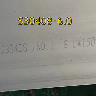 ASTM A240 TP304 S30408 1.4301 Płyty ze stali nierdzewnej NO.1 Powierzchnia 1500x3000mm Wielkość