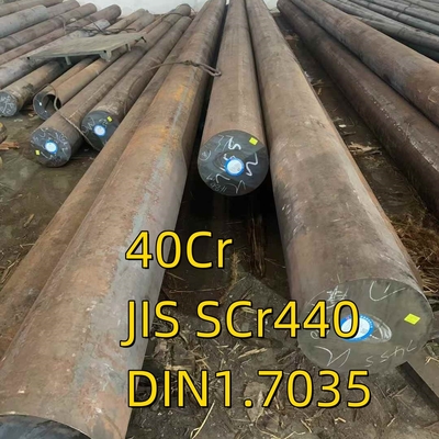 Gorąco walcowane okrągłe pręty 40cr JIS SCr440 DIN 1.7035