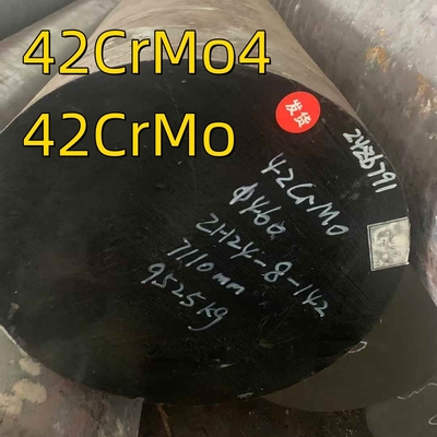 42CrMo Gorąco walcowane, wykute, okrągłe pręty OD 460mm 42CrMo4 DIN1.7225 Ogrzewanie i ogrzewanie