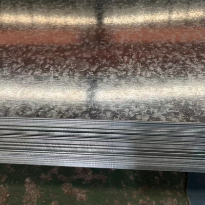 JIS G3302 SGCC DX51D Warto zanurzony arkusz GI szerokość arkusza prosty 914 mm 1250 mm 80 g/m2 dla arkusza falistego