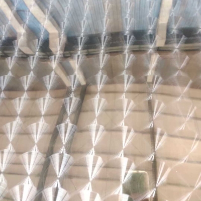 304 3D CD Art Laser Mirror Finish Polerowany SUS304 Stal nierdzewna Wzór blacha jak CD Krąg Efekt laserowy
