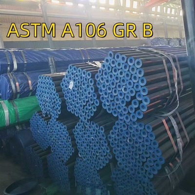 Rury bez szwu w 24" Sch-Std PE w ASTM A106 Gr B Węglowe rurki stalowe SMLS do obsługi wysokiej temperatury