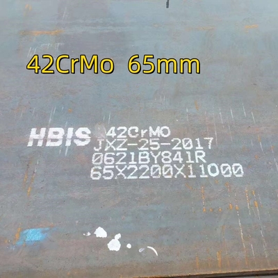EN 10083 DIN 1.7225 42CrMo4 JIS G4053 SCM 440 SAE 4140 / 4142 Płyty ze stali stopowej