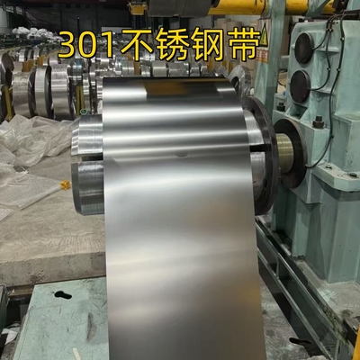 JIS G4313-2011 ASTM A666 Standardowy SUS301 CSP 3/4H Całkowita twardość H Węzły ze stali nierdzewnej Pas 1.0*80mm