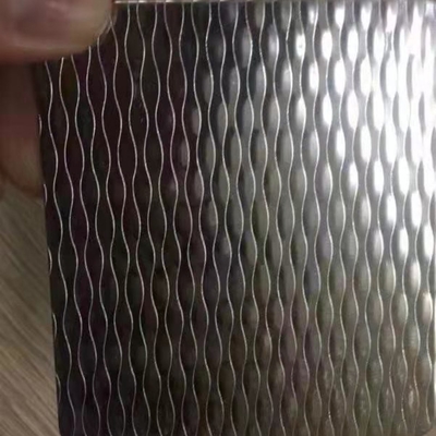 Zastosowany rozmiar Wyklejone metalowe wyciskane blachy ze stali nierdzewnej 201 304 316L ziarna ziarna