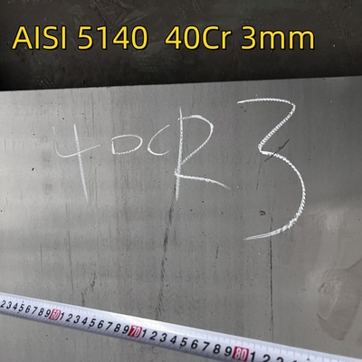 40cr cięcie laserowe przetwarzanie AISI5140 42CrMo4 stopu stalowego płyty laserowej cięcie CNC