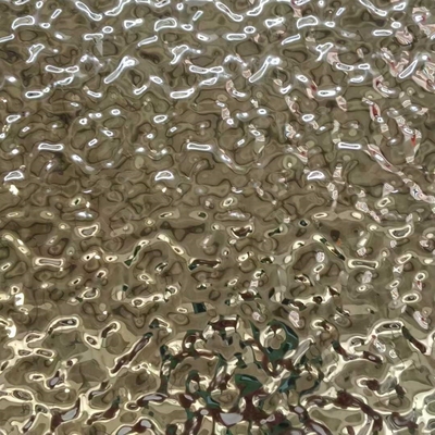 Metal 304 201 Woda z stali nierdzewnej Włókno ścienne Metalowy panel dekoracyjny 0,6*1219*2438mm