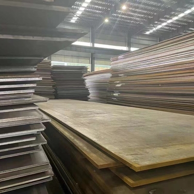 Astm A283 Stopień C Wrolowana na gorąco blacha stali węglowej Płytka metalowa Gładka powierzchnia 8.0*2000*6000mm Z Mtc En 10204 Typ 3.1