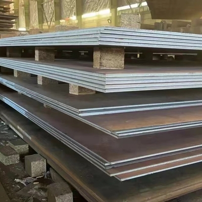 Astm A283 Stopień C Wrolowana na gorąco blacha stali węglowej Płytka metalowa Gładka powierzchnia 8.0*2000*6000mm Z Mtc En 10204 Typ 3.1