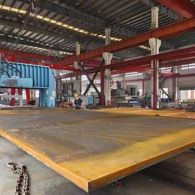 Astm A283 Stopień C Wrolowana na gorąco blacha stali węglowej Płytka metalowa Gładka powierzchnia 8.0*2000*6000mm Z Mtc En 10204 Typ 3.1