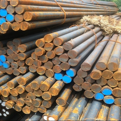 Górnowalcowana kolorowa pręta ze stali węglowej SAE 1045 S45C 45# DIN1.1191 Pręta ze stali miękkiej OD 120MM