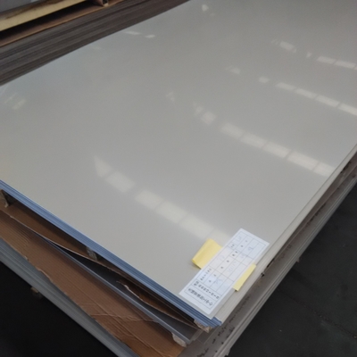 SS316L 2b Płytka ze stali nierdzewnej ASTM AISI 316L 1,5*2000*6000mm Matkowane z folii PVC