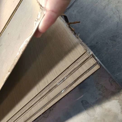 Złote lustro blacha ze stali nierdzewnej ASTM Standard AISI 304 8K Złote lustro blacha ze stali nierdzewnej