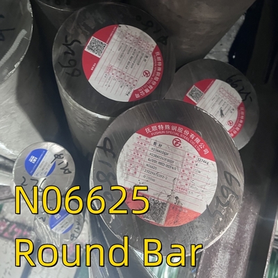 Inkonel 625 ASTM B446 Forged Steel Round Bar Alloy 625 NCF 625 UNS N06625 Inkonel Alloy 625 Bar