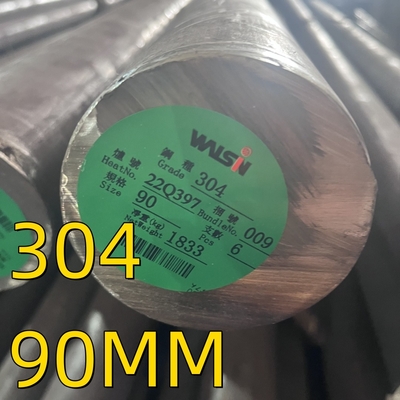 1.4301 SUS304 Okrągła pręta ze stali nierdzewnej o średnicy 6 mm ASTM A276 Aisi 304 TP304 Walcowana na gorąco