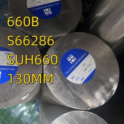 ASTM A638 660 Stopień B S66286 Bar ze stali nierdzewnej Warto walcowane barki wału StopieńSUH 660 130mm