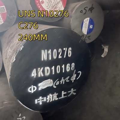 Sforgowany stop C276 Hastelloy C-276 UNS N10276 Opierający się na niklu okrągły pręt odporny na korozję