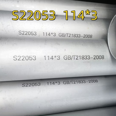 ASTM A790 ASME SA790 S32205 Duża średnica Bezszwowa 1,4462 Dupleks Stalowa Rury Pustkowane