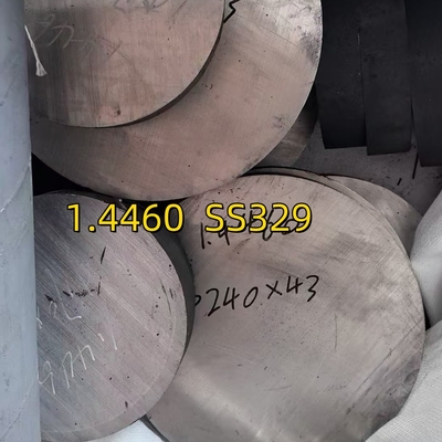 AISI 329 1.446 / S32900 Pręt okrągły ze stali nierdzewnej Twardość 275 – 325 HB Obróbka zgrubna do średnicy zewnętrznej 108