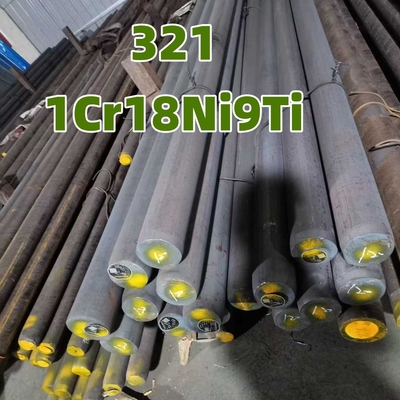 ASTM A479 TP321 Pręt okrągły ze stali nierdzewnej DIN1.4541 6-250mm