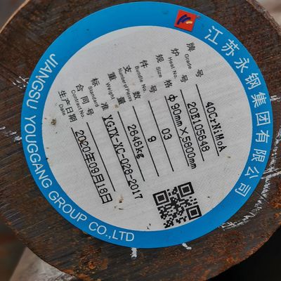 SAE4340 GB 40CrNiMoA En 10250-3 Stal stopowa