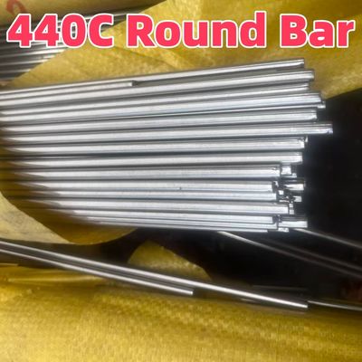 Materiał stalowy DIN 1.4125 (X105CrMo17 / AISI 440C) Pręt okrągły ze stali nierdzewnej