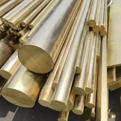 ASTM C27200 CuZn37 CW508L Bursztynowy okrągły pręt Materiał miękki miedziany 20*3000 mm